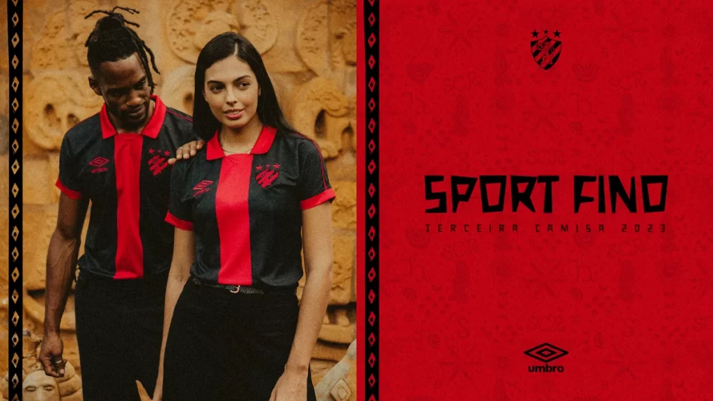 Sport lançou terceira camisa em homenagem a Ariano Suassuna - Divulgação / Umbro