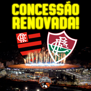 Flamengo e Fluminense renovam concessão do Maracanã.