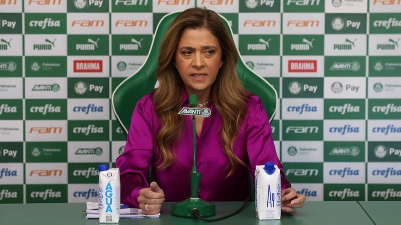 Crefisa pode deixar patrocínio máster do Palmeiras em 2025
