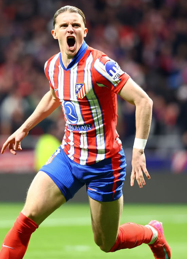 Conor Gallagher marcou logo nos primeiros 30 segundos no clássico. Foto: Reprodução Instagram / Club Atlético de Madrid