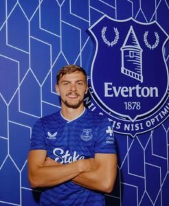 Jogador do Everton. 