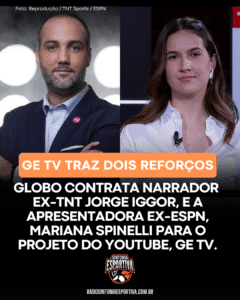 Imagens: Reprodução / TNT Sports e ESPN