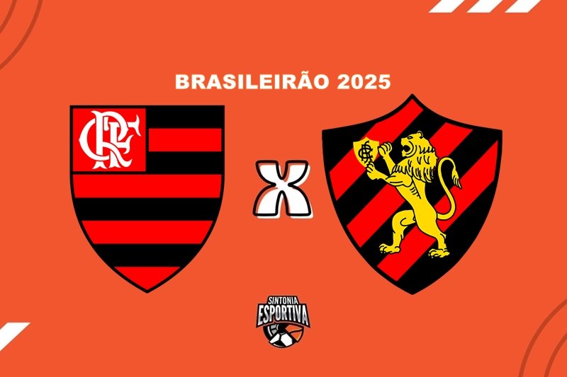 Flamengo x Sport pelo Brasileirão. Divulgação / Sintonia Esportiva