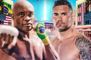 Poster de Anderson Silva x Chris Weidman