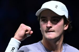 João Fonseca em ação