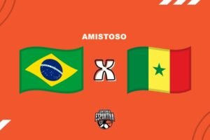 Brasil x Senegal em Amistoso. Divulgação / Sintonia Esportiva