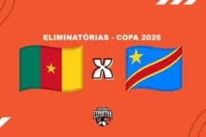 Camarões x RD Congo pelas Eliminatórias africanas. Divulgação / Sintonia Esportiva