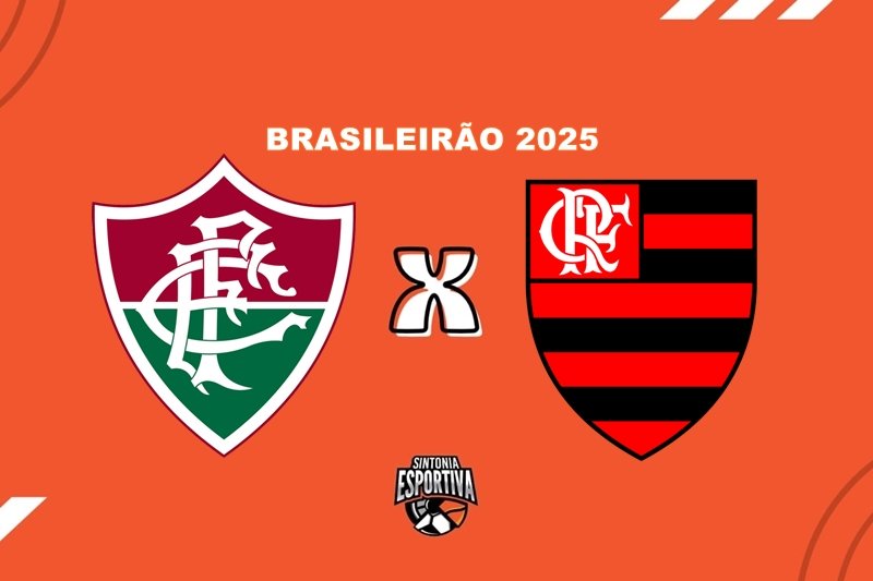 Fluminense x Flamengo pelo Brasileirão. Divulgação / Sintonia Esportiva
