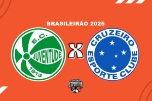 Juventude x Cruzeiro pelo Brasileirão. Divulgação / Sintonia Esportiva