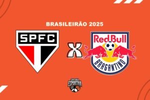 São Paulo x RB Bragantino pelo Brasileirão. Divulgação / Sintonia Esportiva