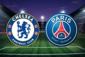 Chelsea x PSG pela UEFA Champions League. Imagem: Divulgação / Sintonia Esportiva