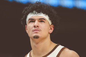 Gui Santos em ação pelo Golden State Warriors. Brasileiro fez 31 pontos na quinta-feira