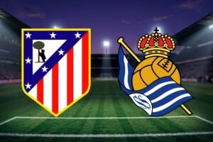 Atlético de Madrid x Real Sociedad na final da Copa del Rey. Imagem: Divulgação / Sintonia Esportiva