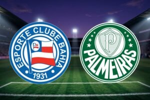 Bahia x Palmeiras pelo Brasileirão 2026. Imagem: Divulgação / Sintonia Esportiva