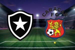 Botafogo x Caracas pela Conmebol Sudamericana. Imagem: Divulgação / Sintonia Esportiva