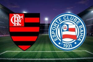 Flamengo x Bahia pelo Brasileirão. Imagem: Divulgação / Sintonia Esportiva
