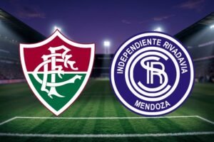 Fluminense x Independiente Rivadavia pela Conmebol Libertadores. Imagem: Divulgação / Sintonia Esportiva