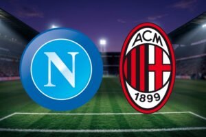 Napoli x Milan pela Serie A italiana. Imagem: Divulgação / Sintonia Esportiva