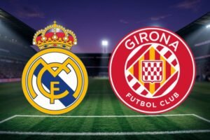 Real Madrid x Girona em La Liga. Imagem: Divulgação / Sintonia Esportiva