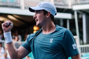 João Fonseca em ação