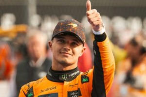 Lando Norris tem bom resultado pela McLaren