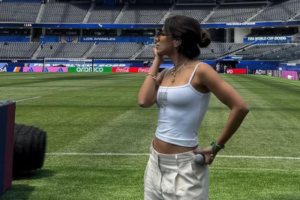 Anitta no ensaio da abertura da copa do mundo de 2026
