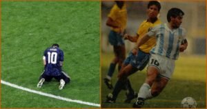 Messi e Maradona lideram suas seleções para a final da copa do mundo