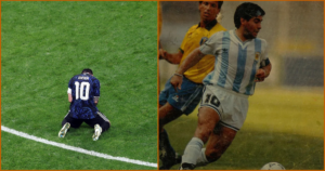 Messi e Maradona lideram suas seleções para a final da copa do mundo